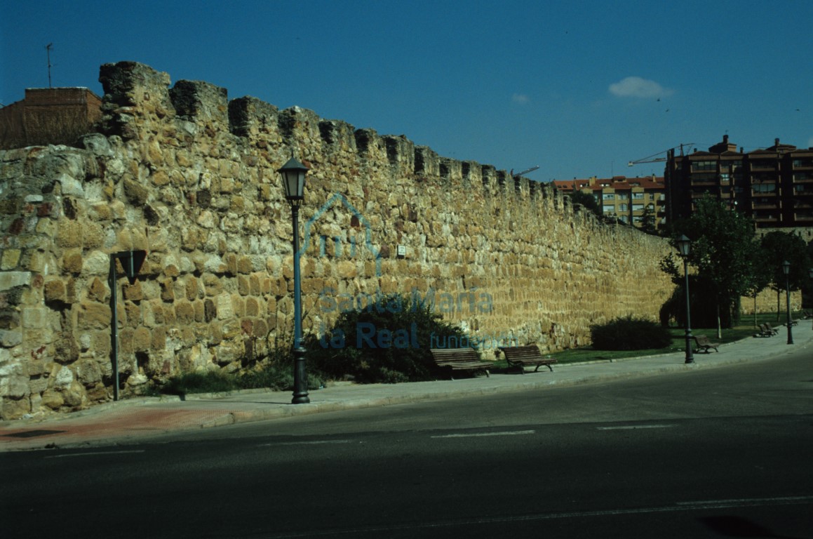 Restos del tercer recinto de la muralla