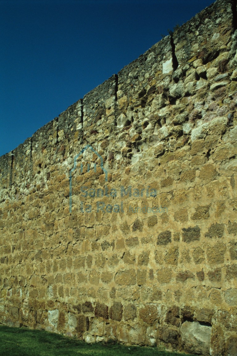 Detalle de los restos del tercer recinto