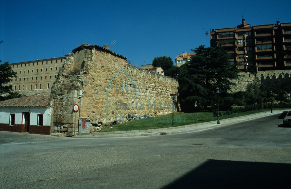 Detalle del tercer recinto de la muralla