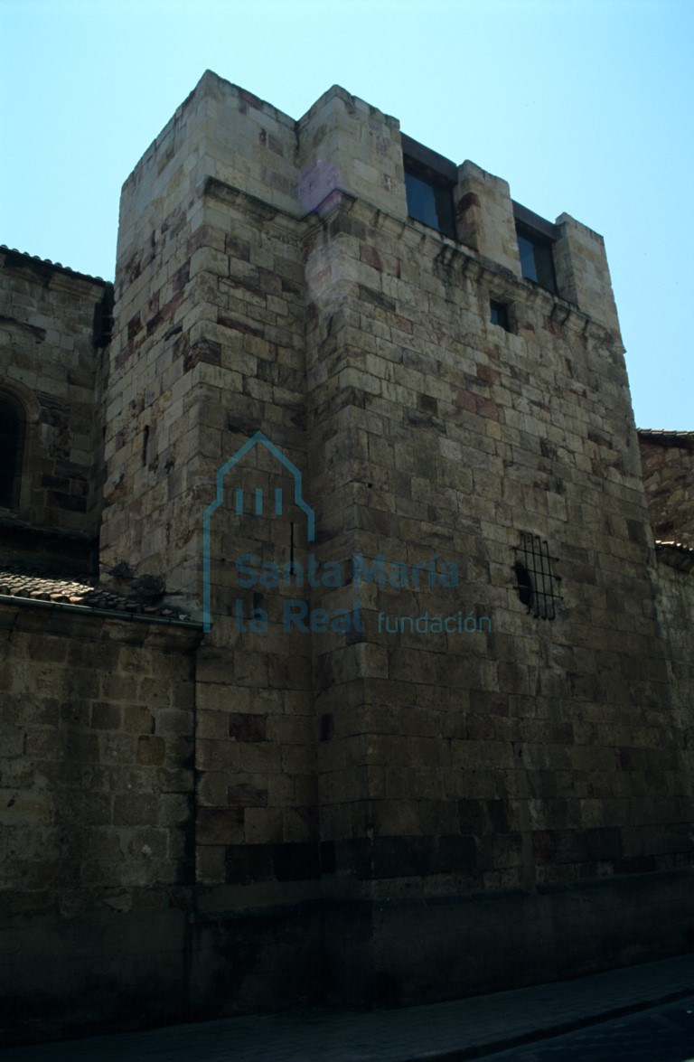 Detalle de la fachada septentrional
