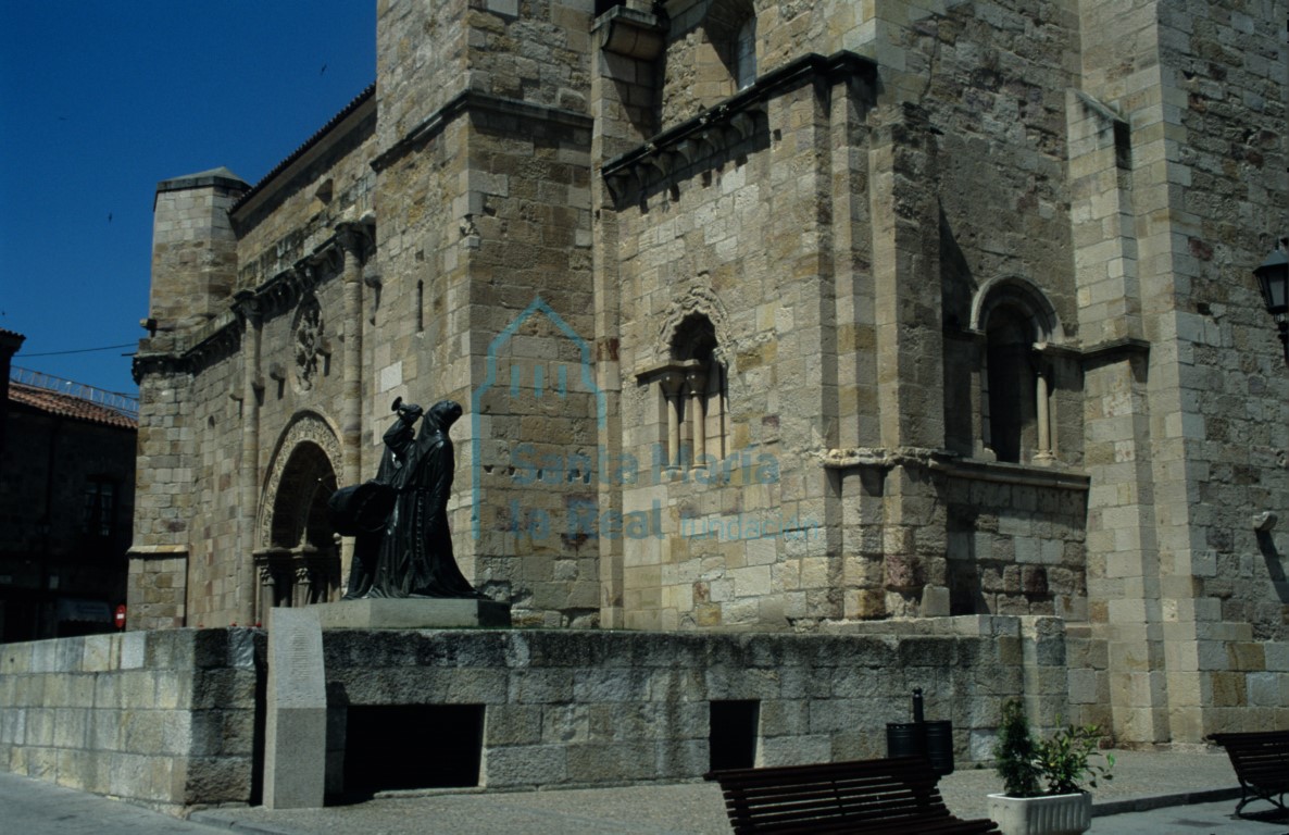 Detalle de la fachada meridional