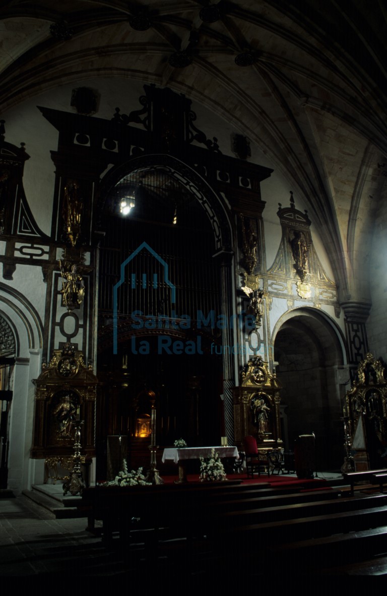 Aspecto actual del interior de la cabecera