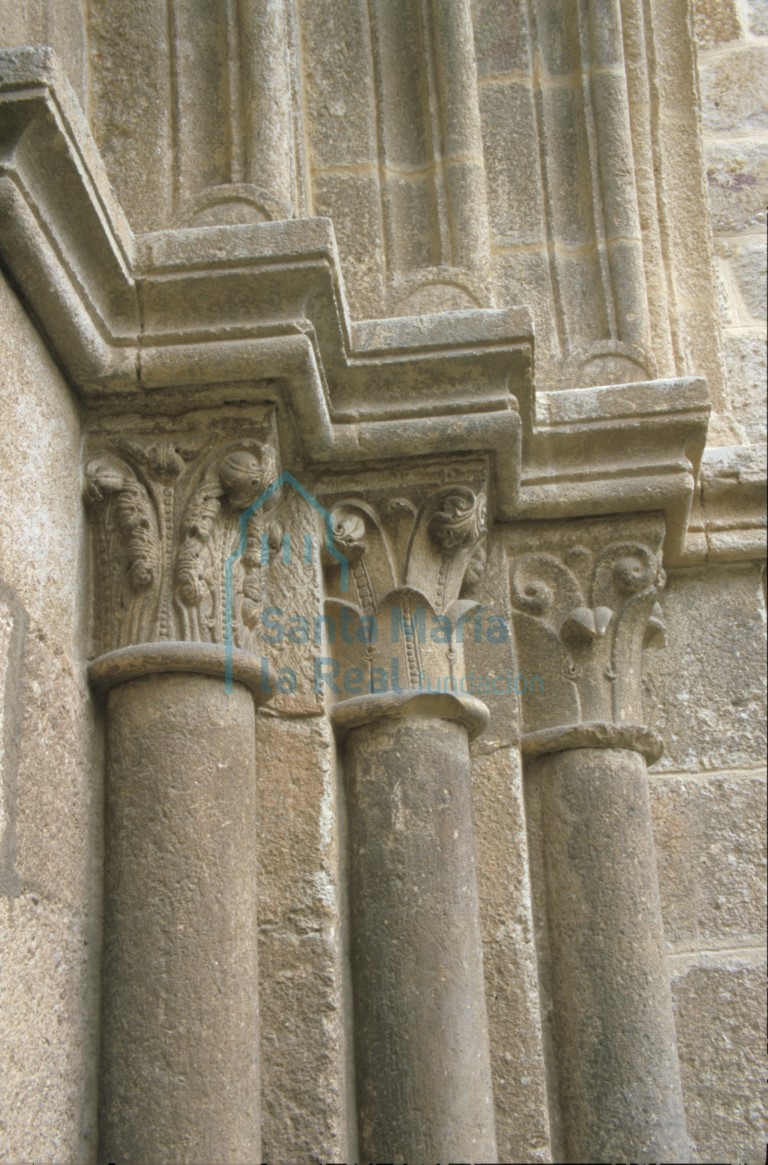 Capiteles de la portada septentrional