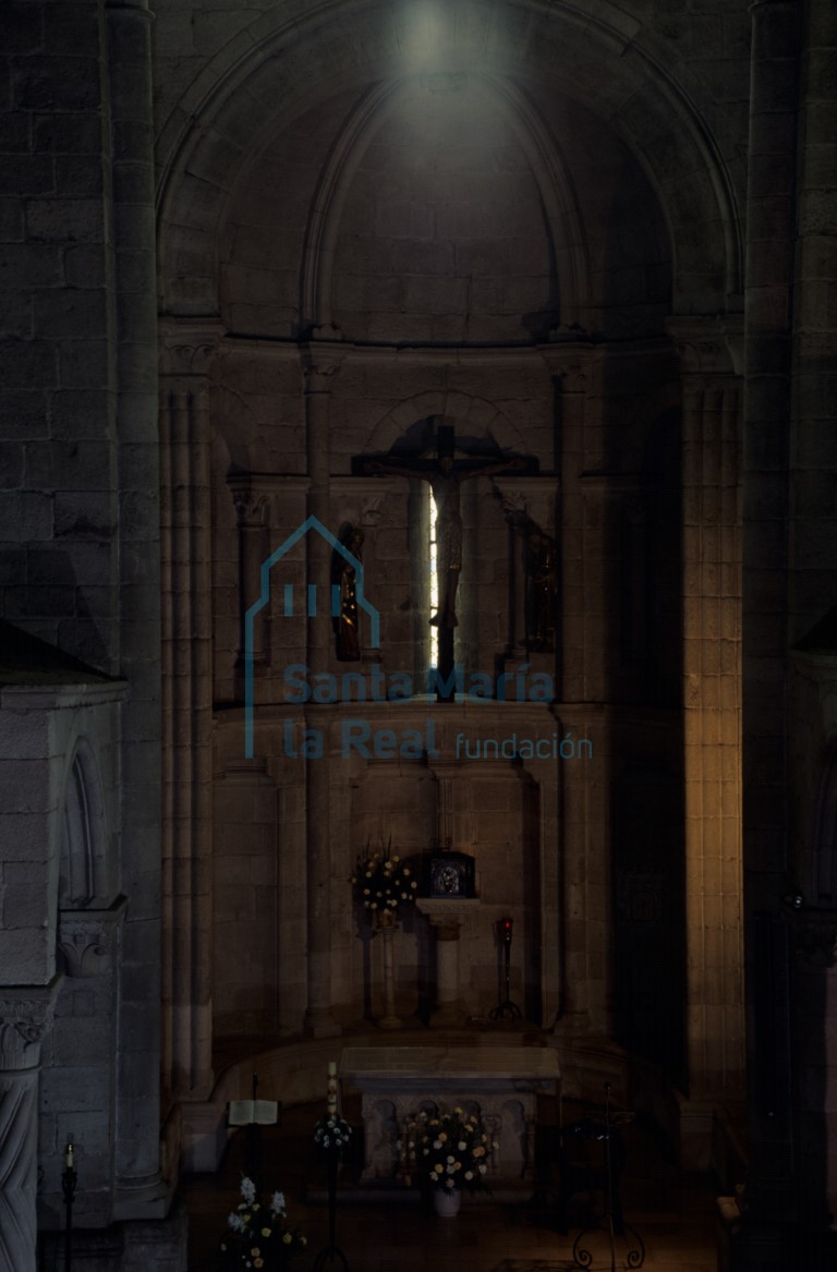 Interior de la iglesia