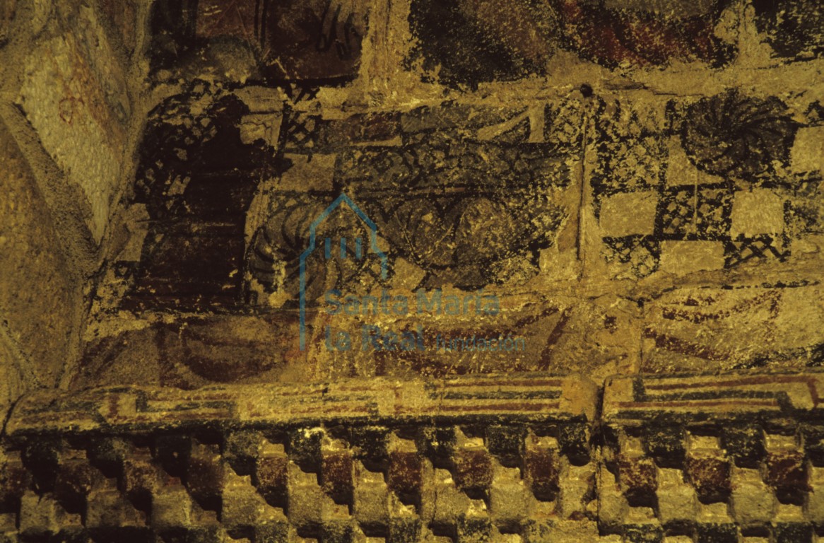 Restos de pintura mural