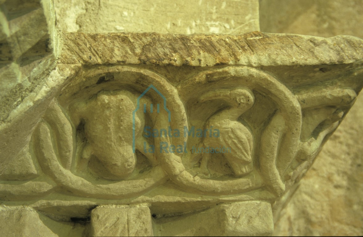Detalle de un capitel