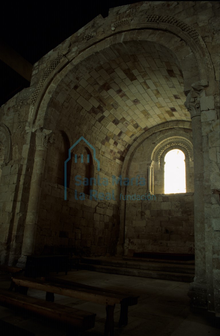 Interior de la capilla mayor