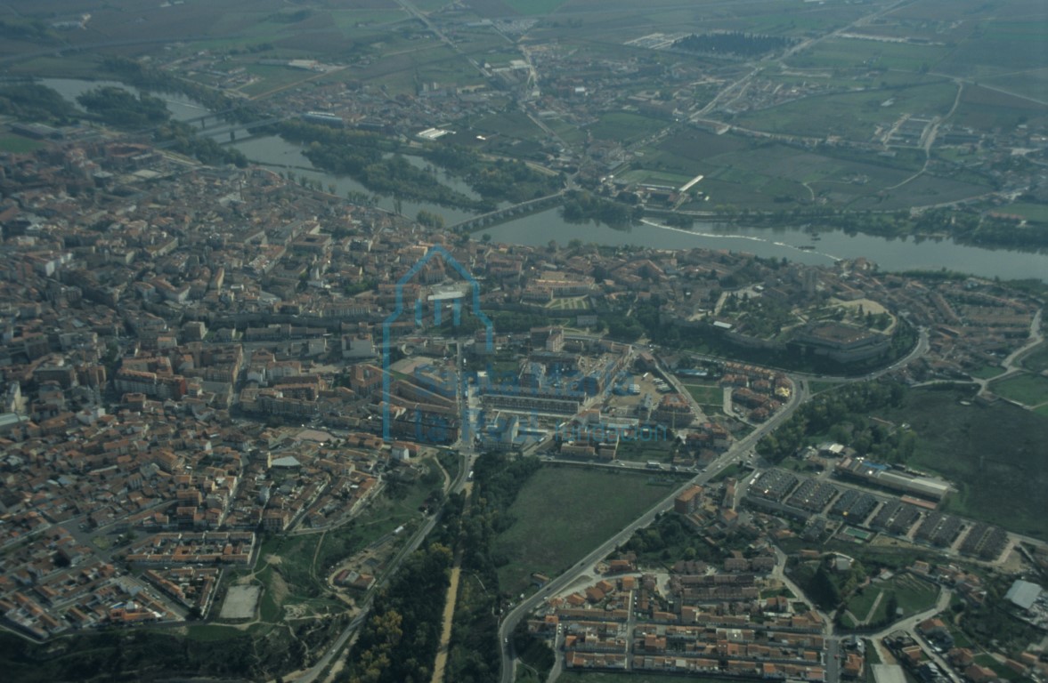 Vista aérea de Zamora