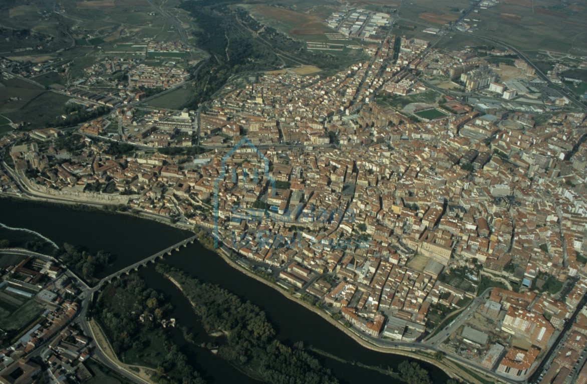 Vista aérea de Zamora