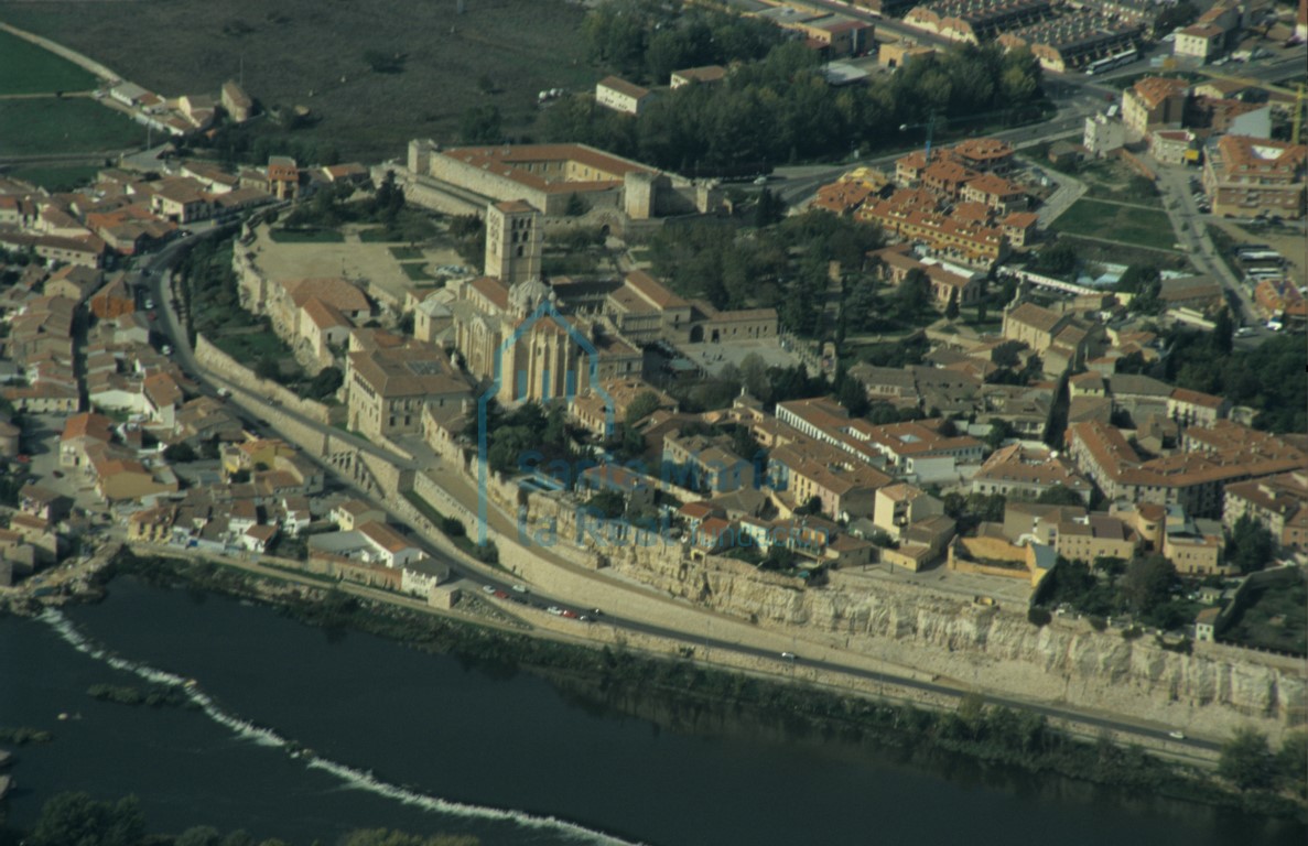 Vista aérea de Zamora