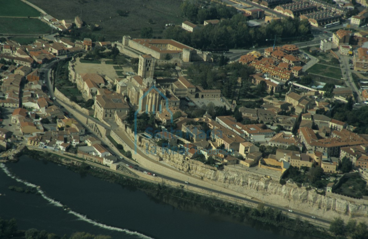 Vista aérea de Zamora