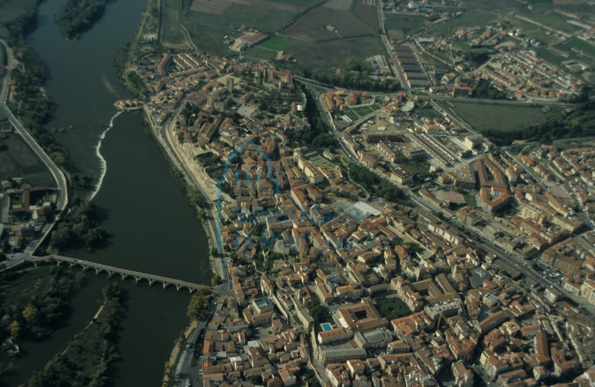Vista aérea de Zamora