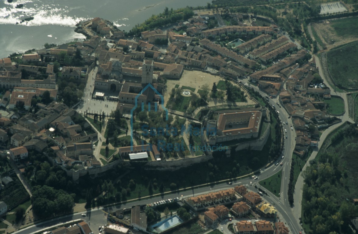 Vista aérea de Zamora