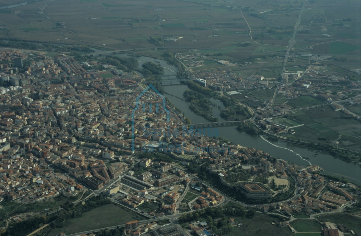 Vista aérea de Zamora