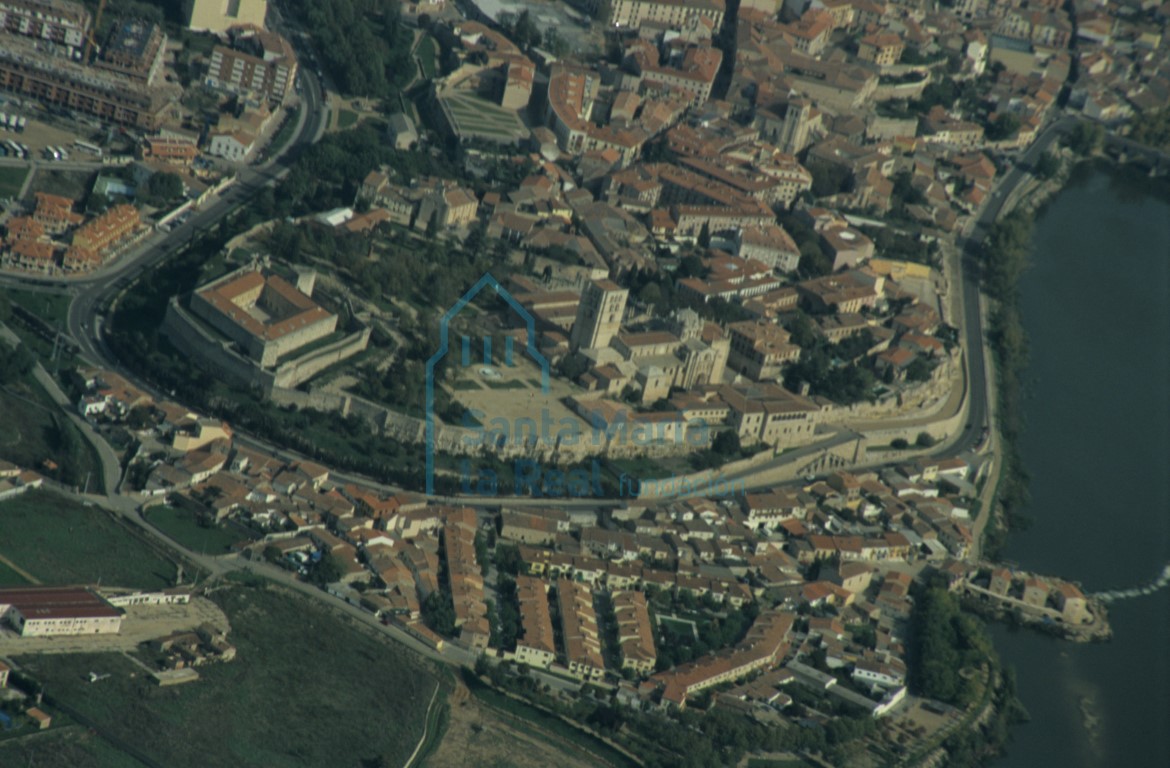 Vista aérea de Zamora
