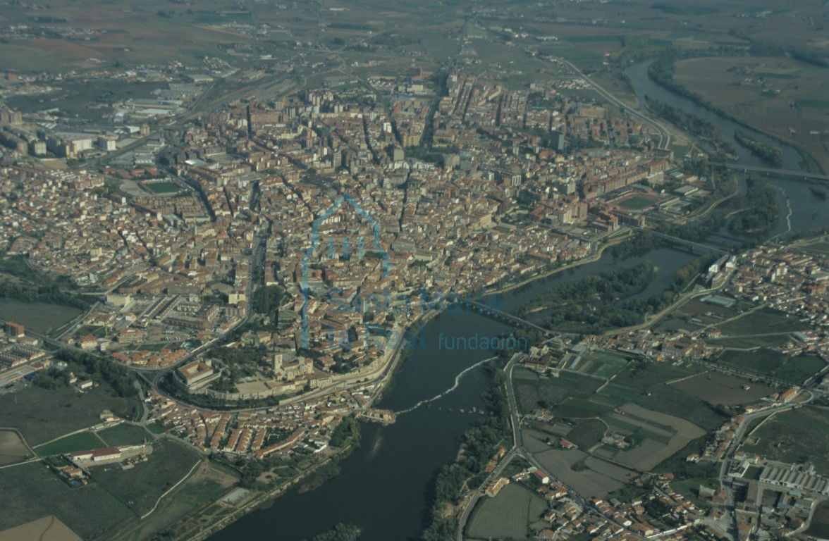 Vista aérea de Zamora