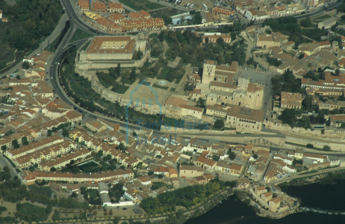 Vista aérea de Zamora