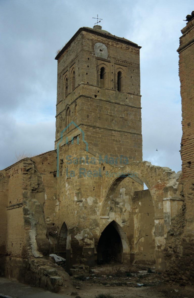 Vista de las ruinas de San Nicolás