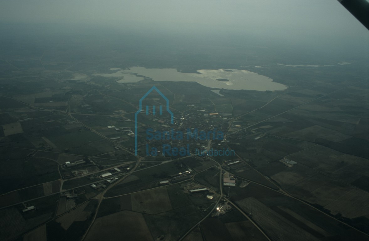 Vista aérea de Villafáfila