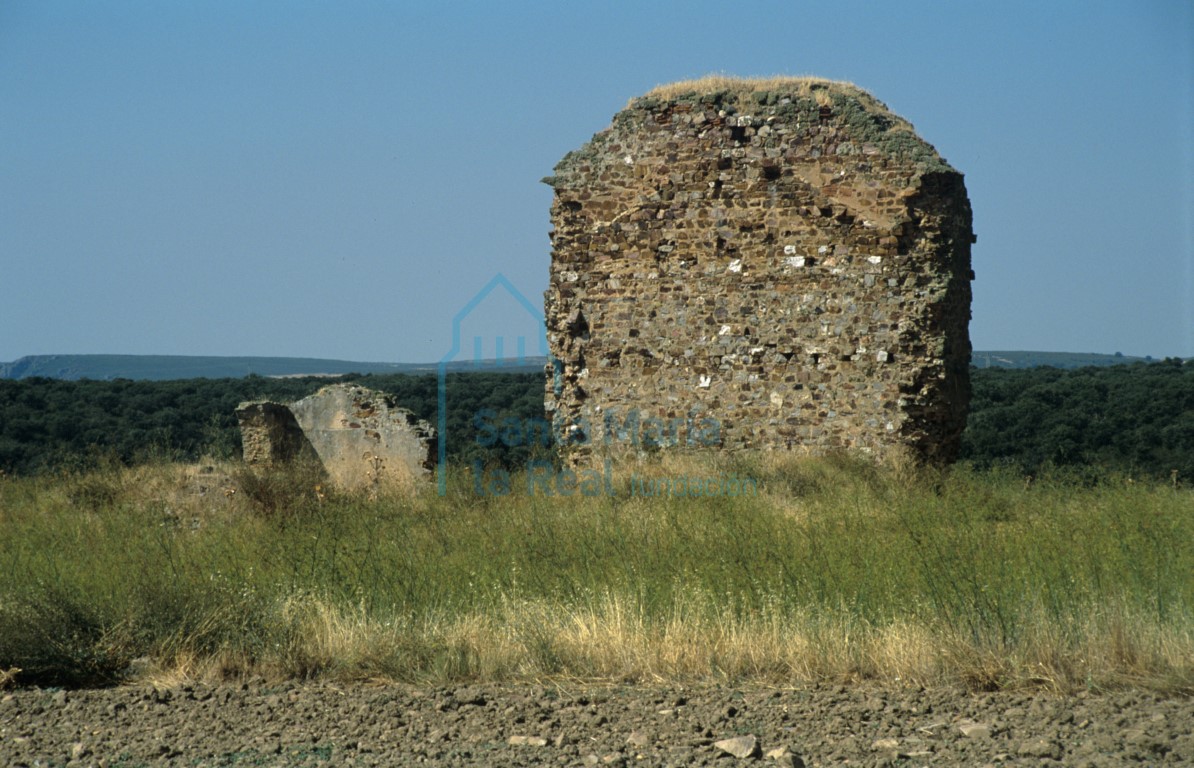 Restos de la antigua muralla de Castrotorafe