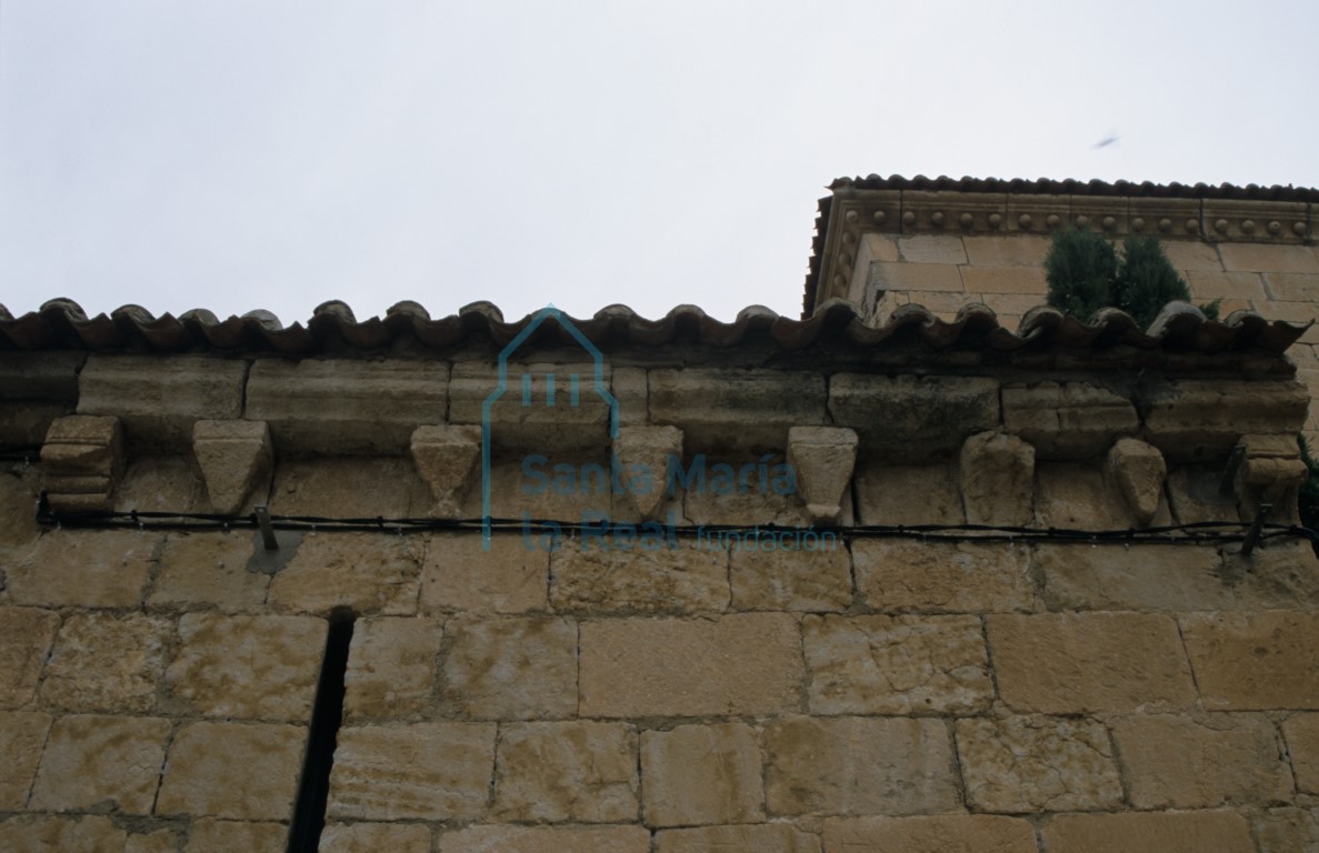 Detalle del alero