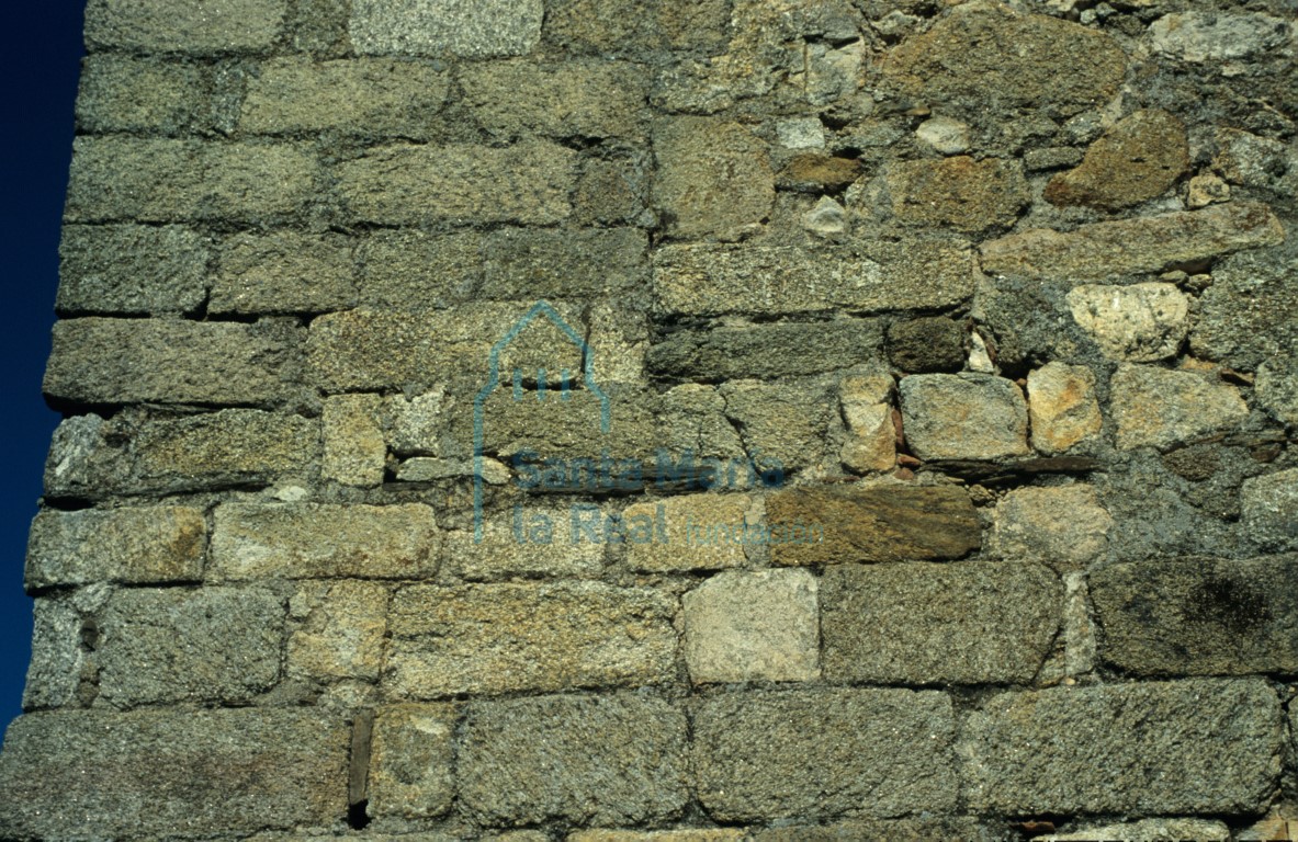 Esquina suroeste de la iglesia