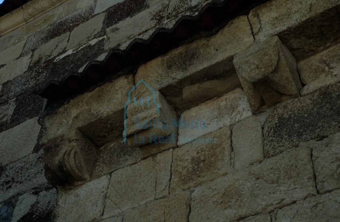Detalle canecillos Detalle canecillos
