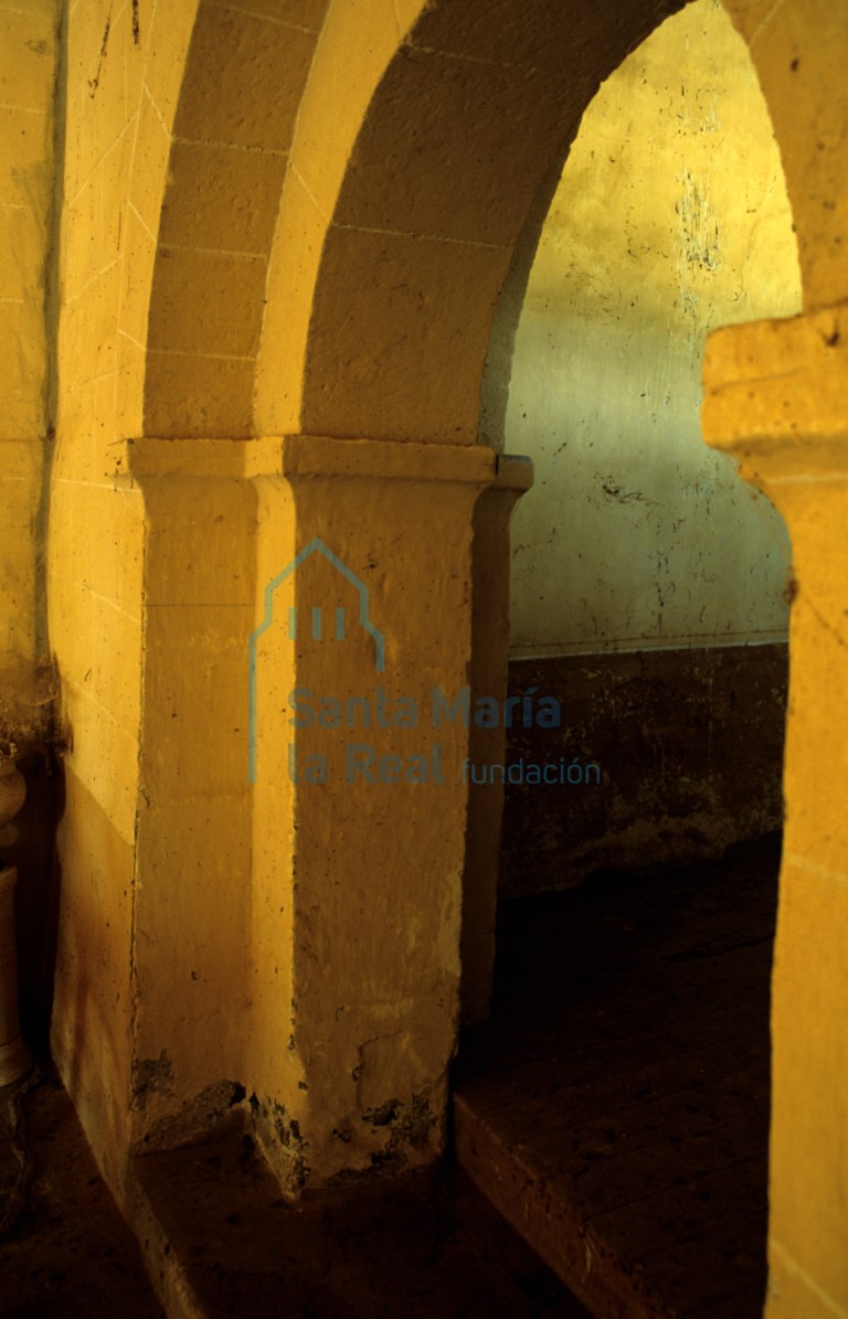 Vista del arco triunfal