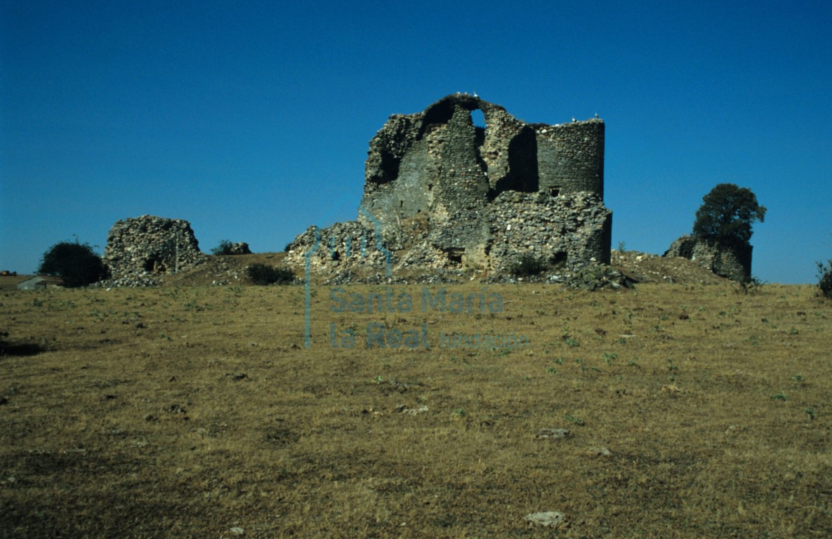 Vista general del castillo