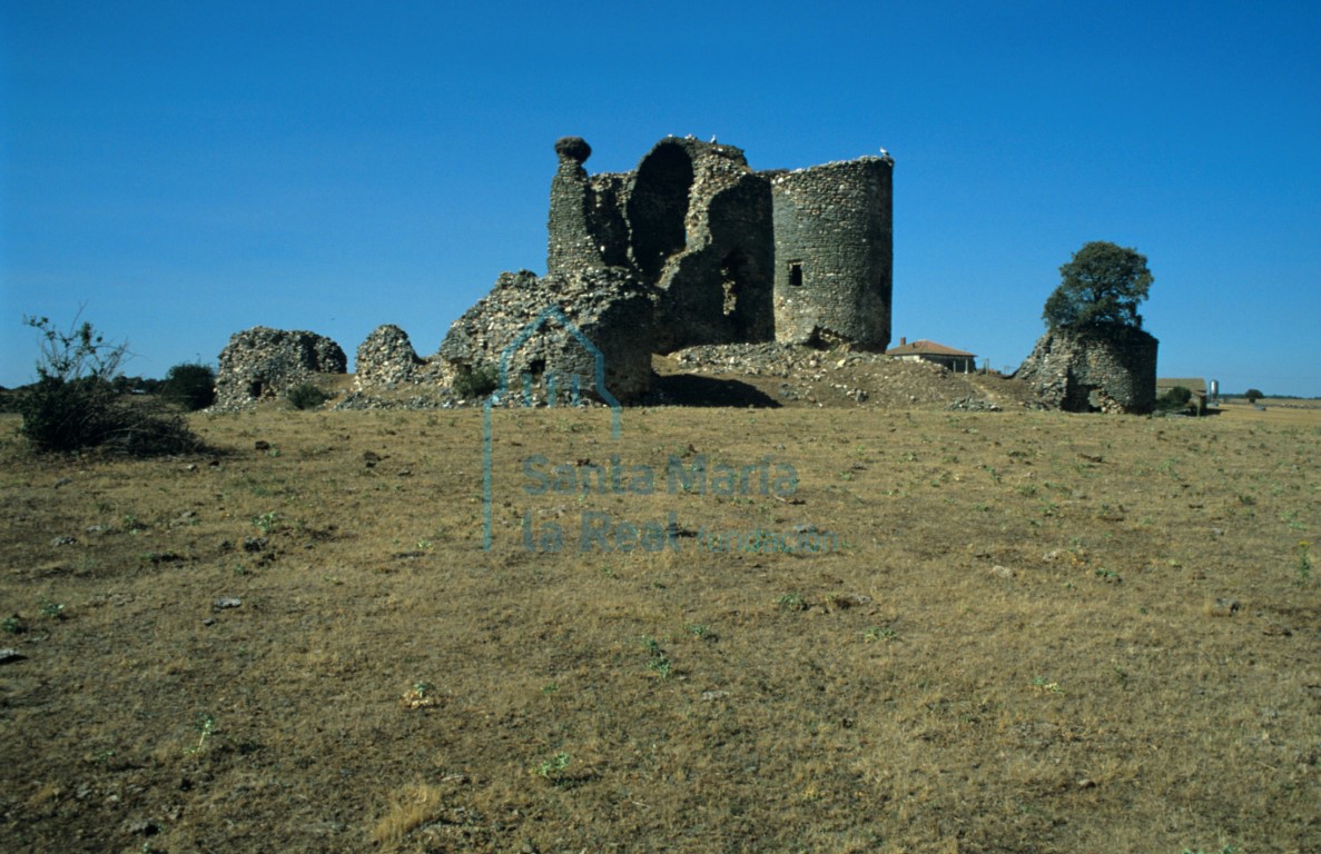 Vista general del castillo