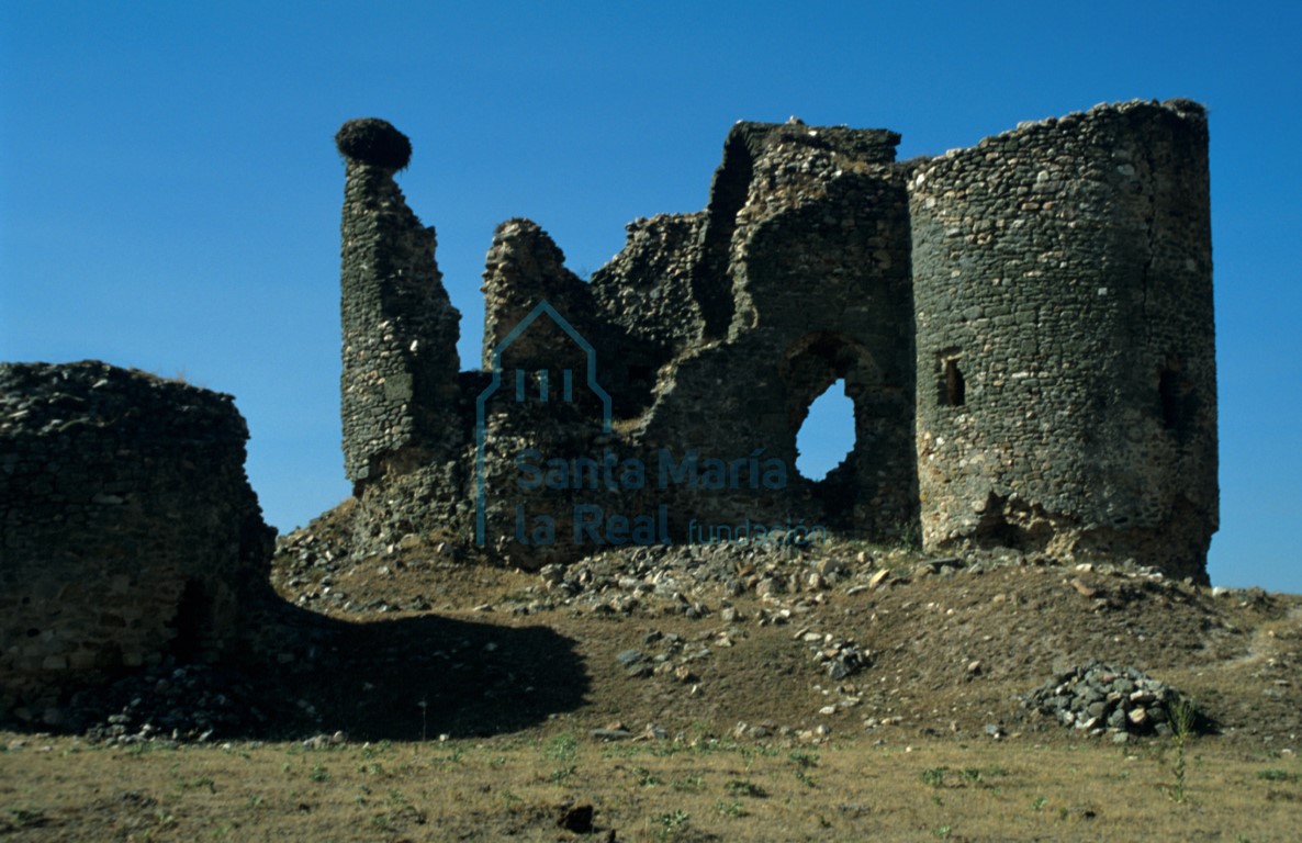 Vista general del castillo