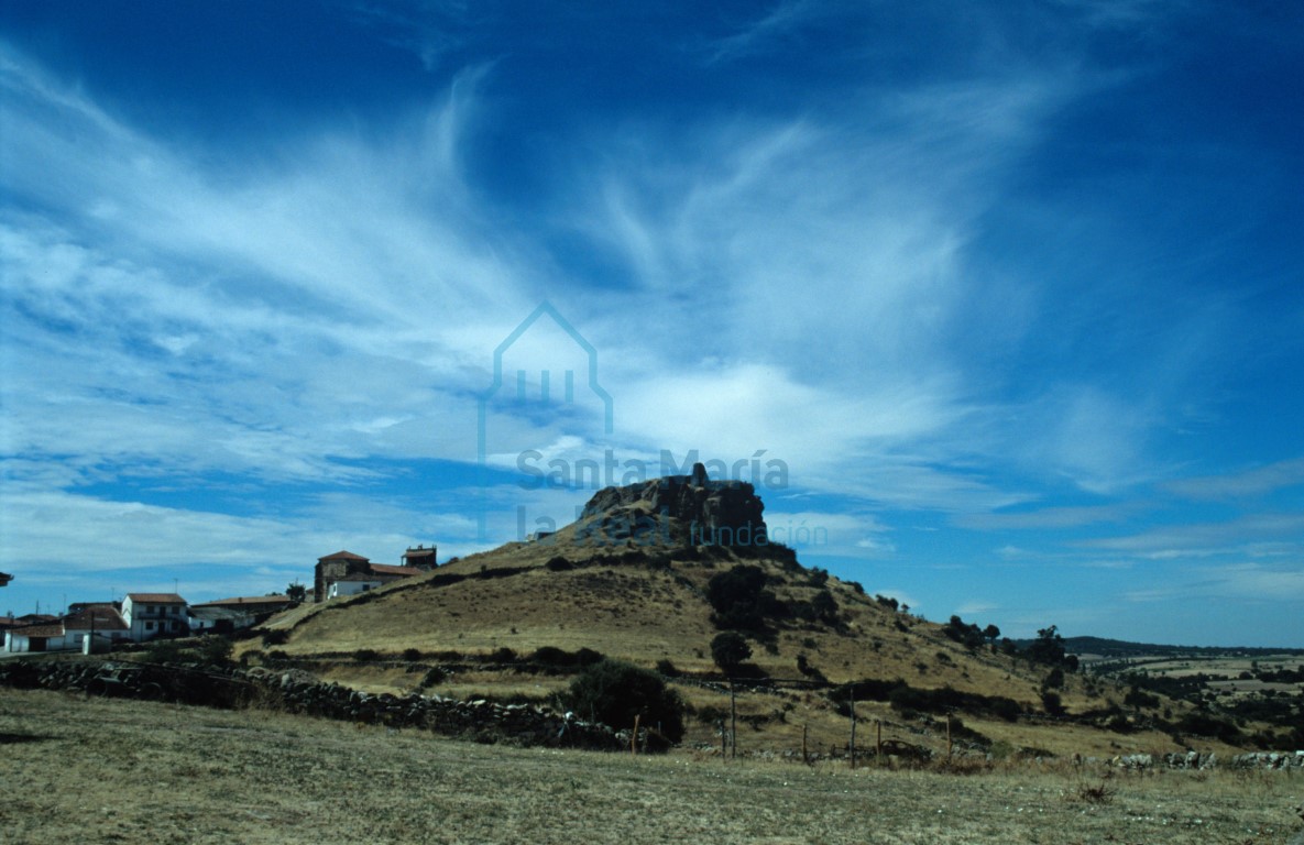 Vista de la población desde el norte