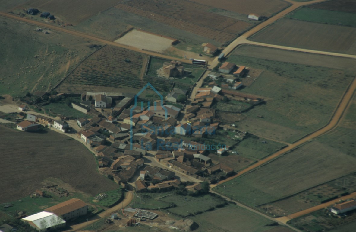 Vista aérea del pueblo