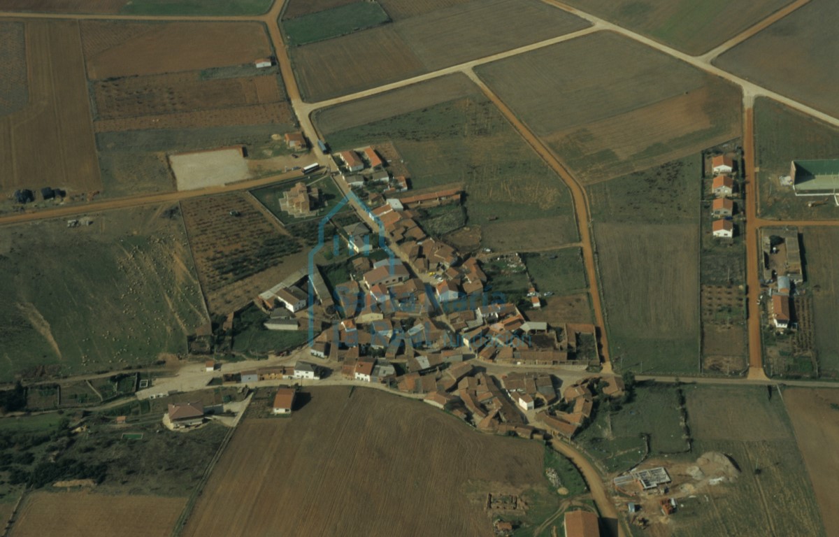 Vista aérea del pueblo
