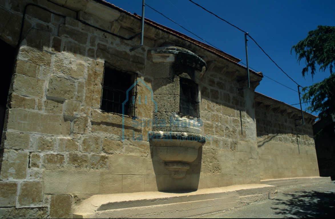 Detalle de la fachada meridional