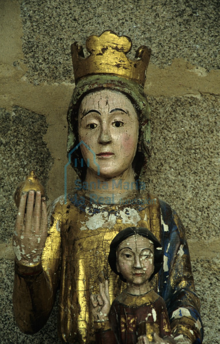 Detalle de la Virgen de Gracia