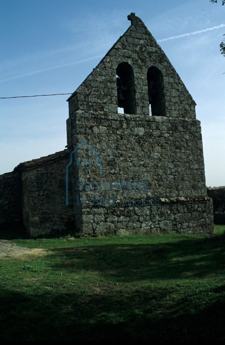 Vista de la espadaña