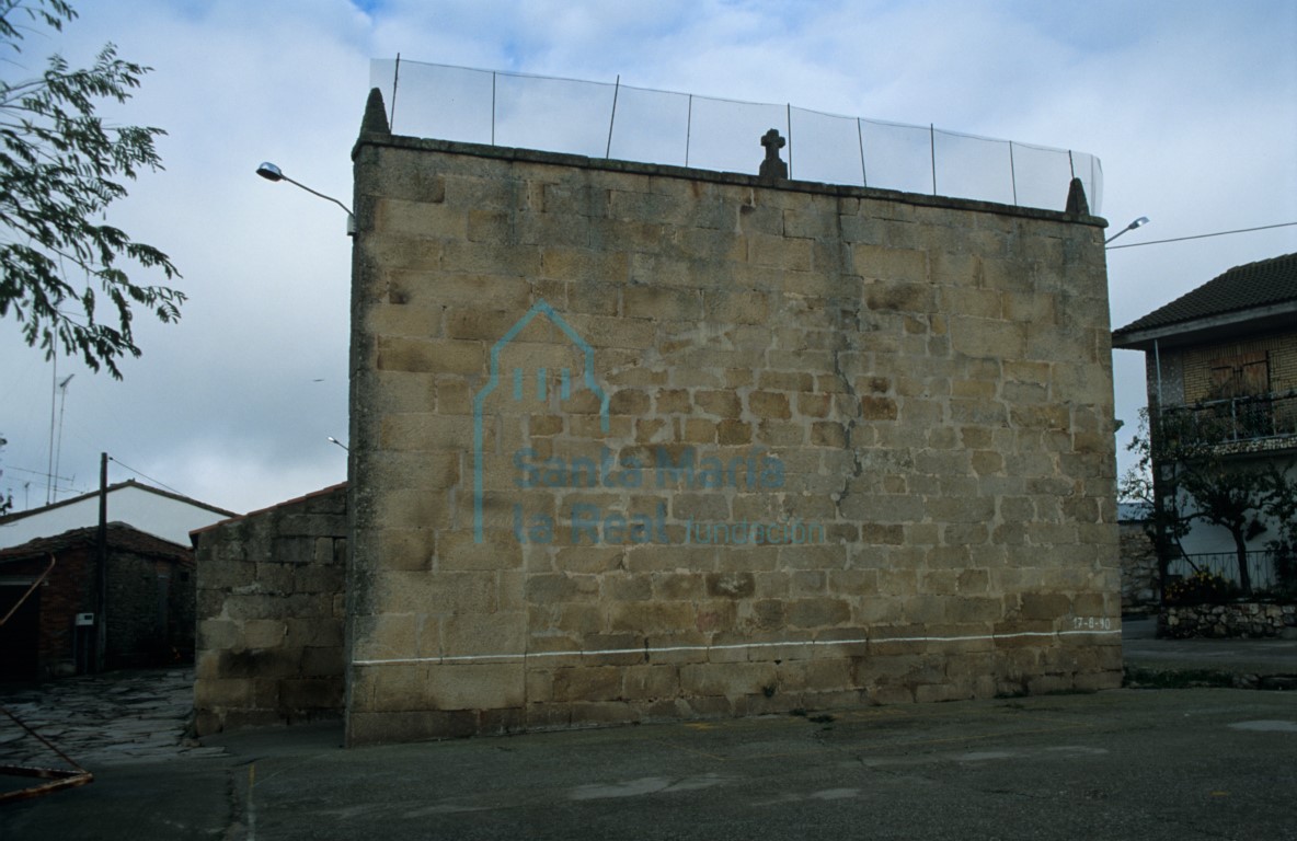 Vista del muro oriental