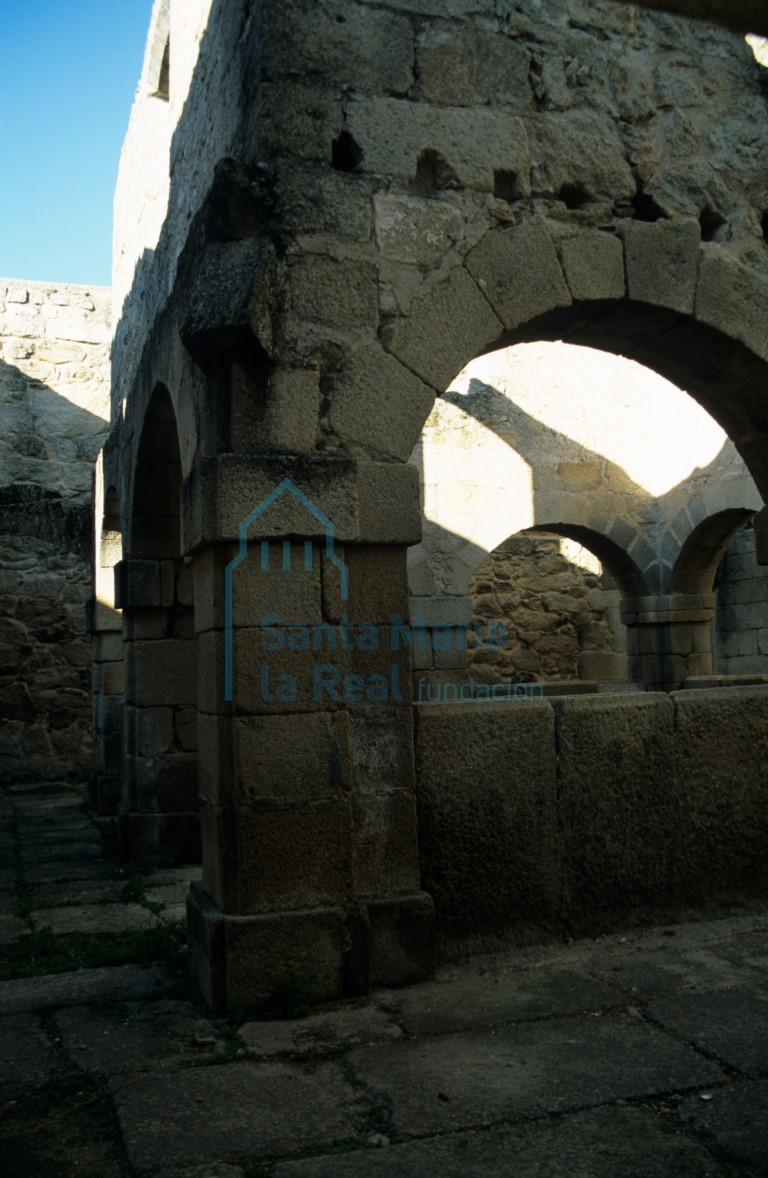 Vista del claustro