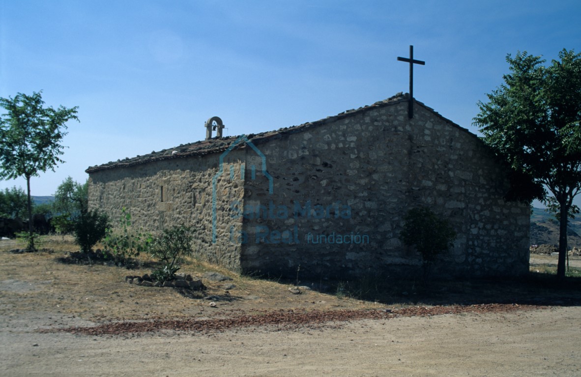 Vista de la ermita