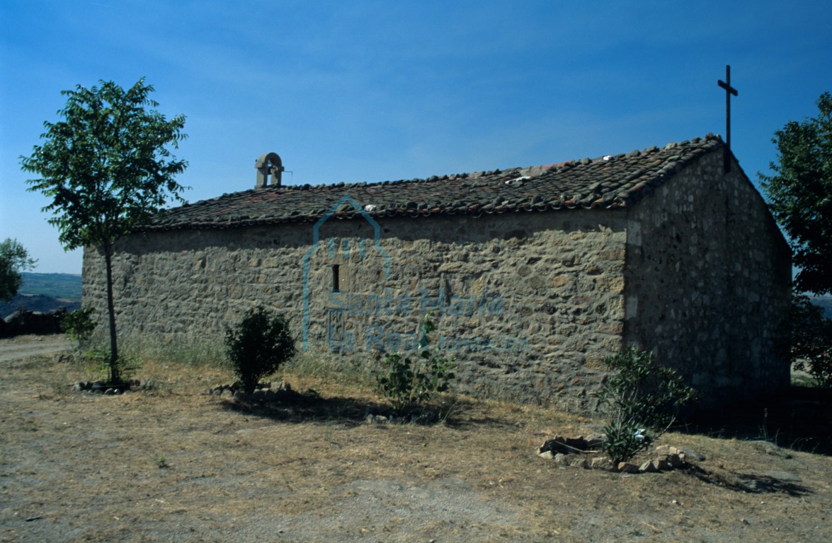 Vista de la ermita