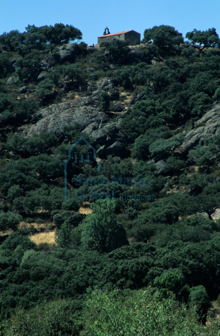 La ermita de San Miguel desde el sureste