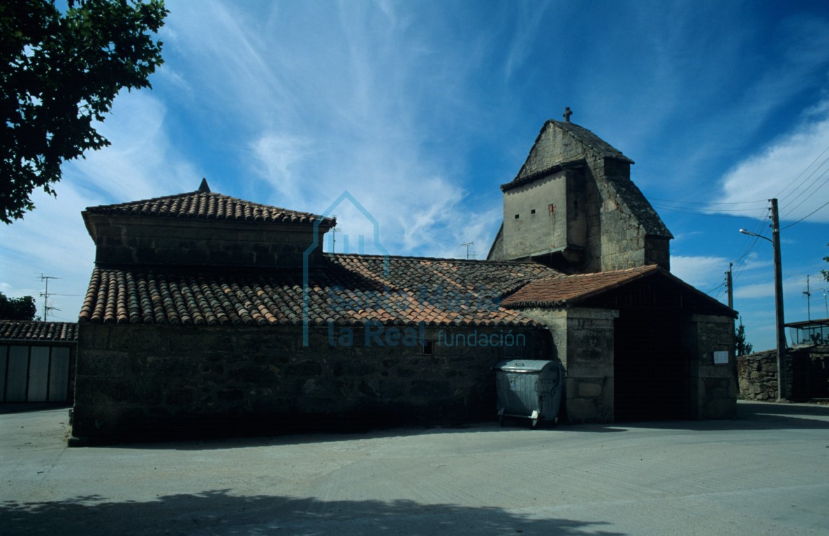 Vista del muro meridional