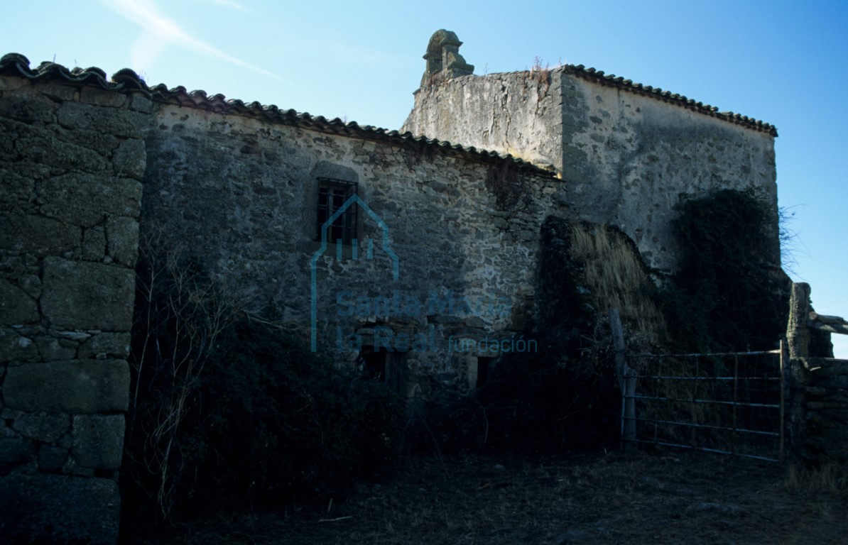 Vista general del caseríode La Albañeza
