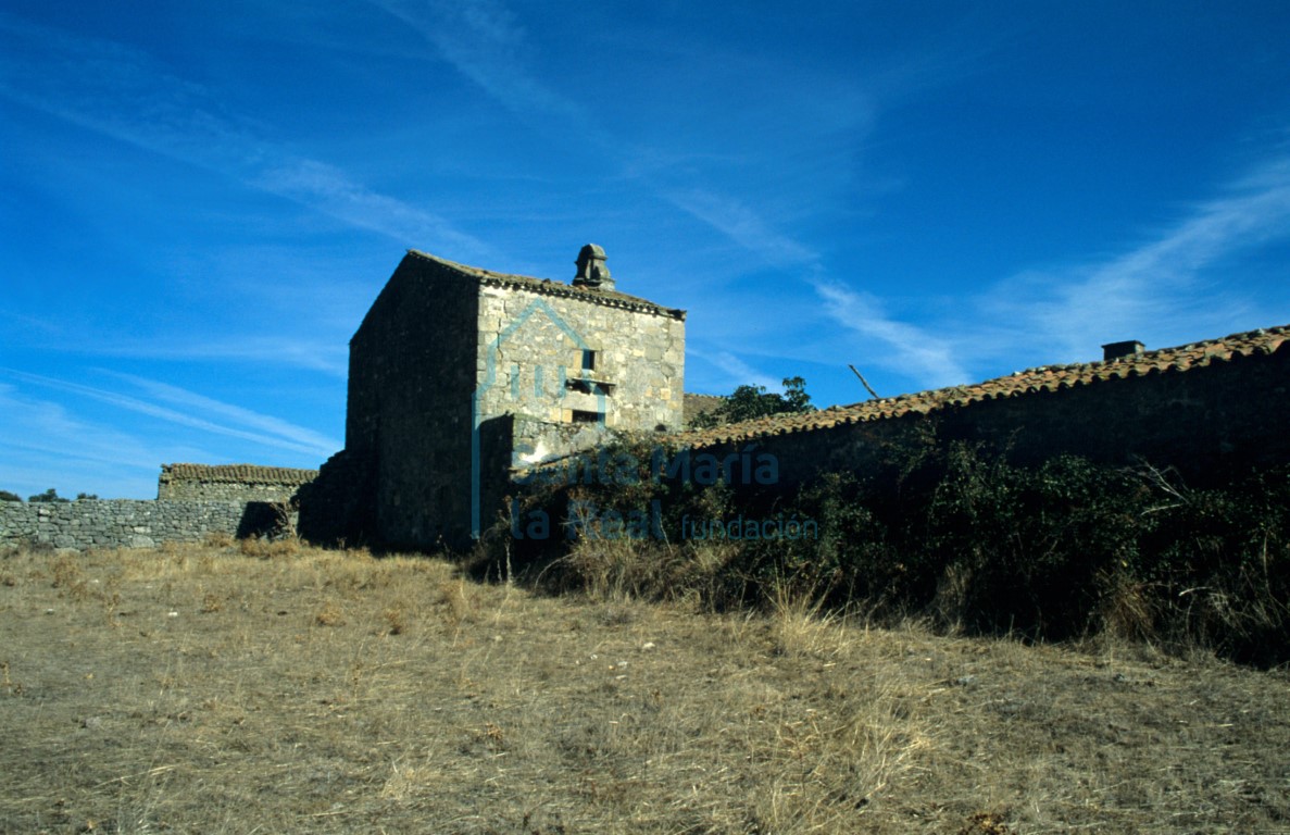 Vista general del caserío de La Albañeza