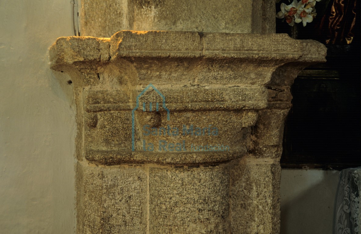 Detalle de un capitel