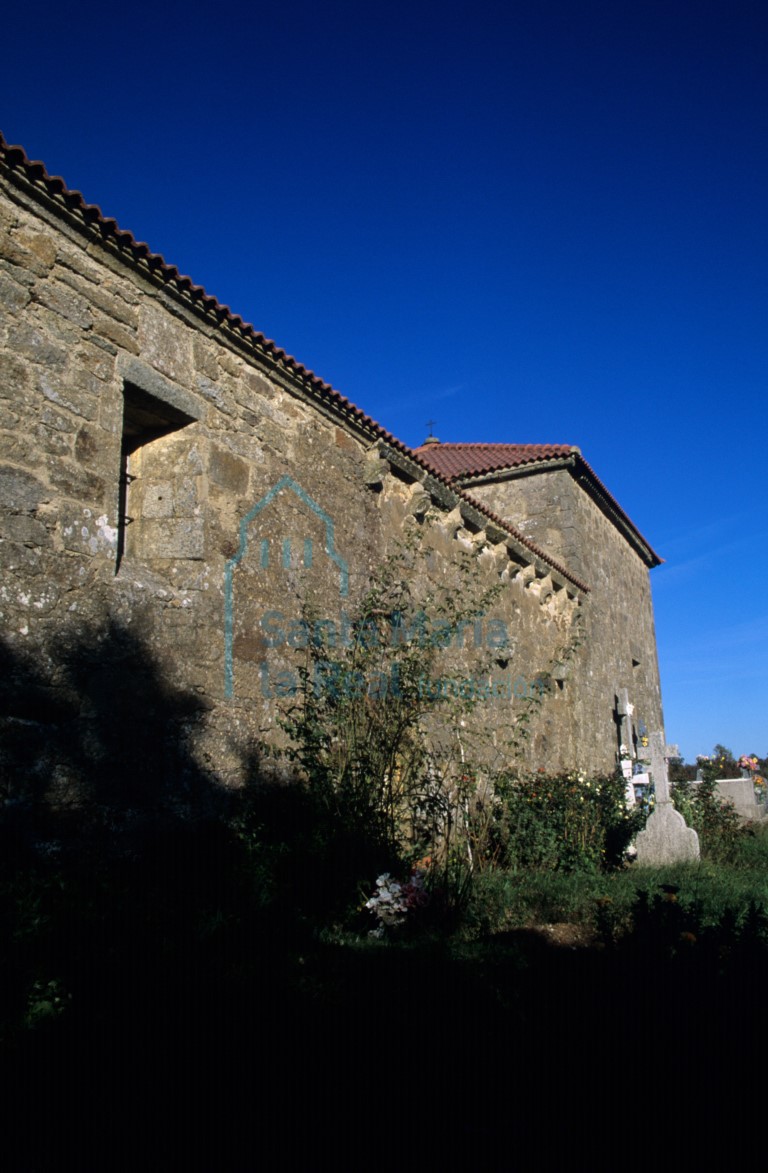 Vista del exterior desde el suroeste