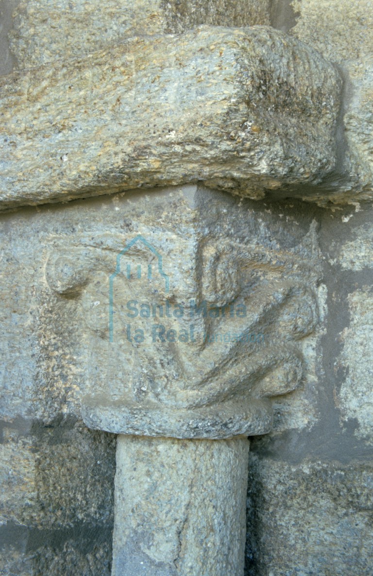 Capitel de la portada meridional