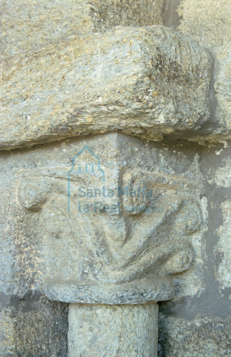 Capitel de la portada meridional