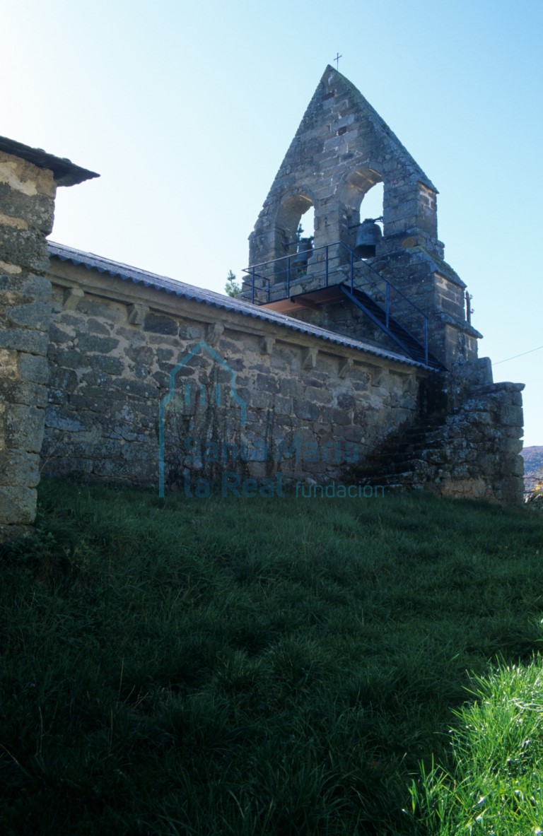 Vista del muro norte